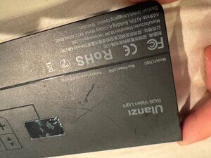 Ulanzi RGB Video Light - Portable LED Light for Filmmaking